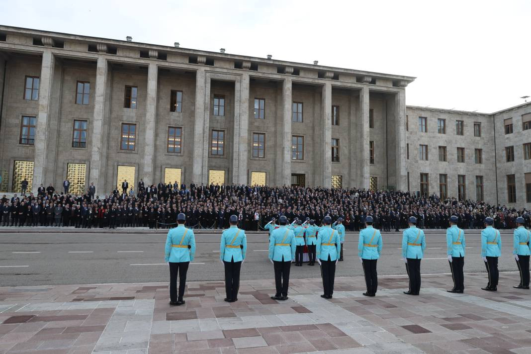 Hasan Bitmez için Meclis'te cenaze töreni. Babası Filistin atkısıyla uğurladı - Resim: 41